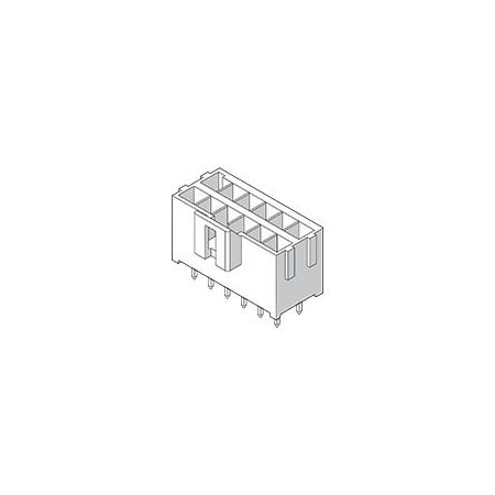 Molex ULTRA-FIT HDR VT DUAL K NAT 16CKT 30AU 172298-2316